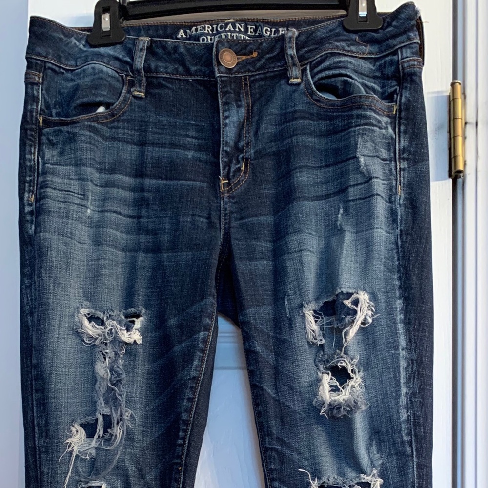 AMERICAN EAGLE OUTFITTERS AEO SKINNY JEGGING 10